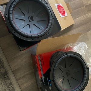 12 kicker subs dvc 4ohm 500rms watts 1000 watt peak